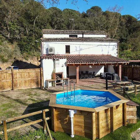 Casa Rural Can Ricos - El Mirador Del Montseny Vallgorguina Luaran gambar