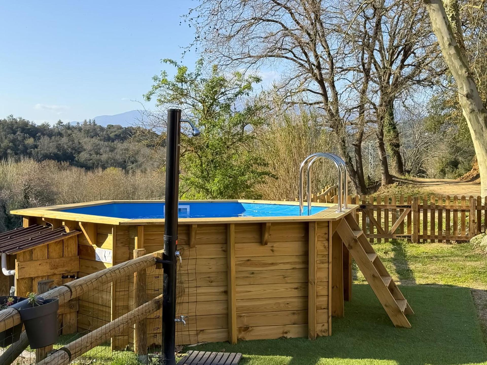 Casa Rural Can Ricos - El Mirador Del Montseny Vallgorguina Luaran gambar