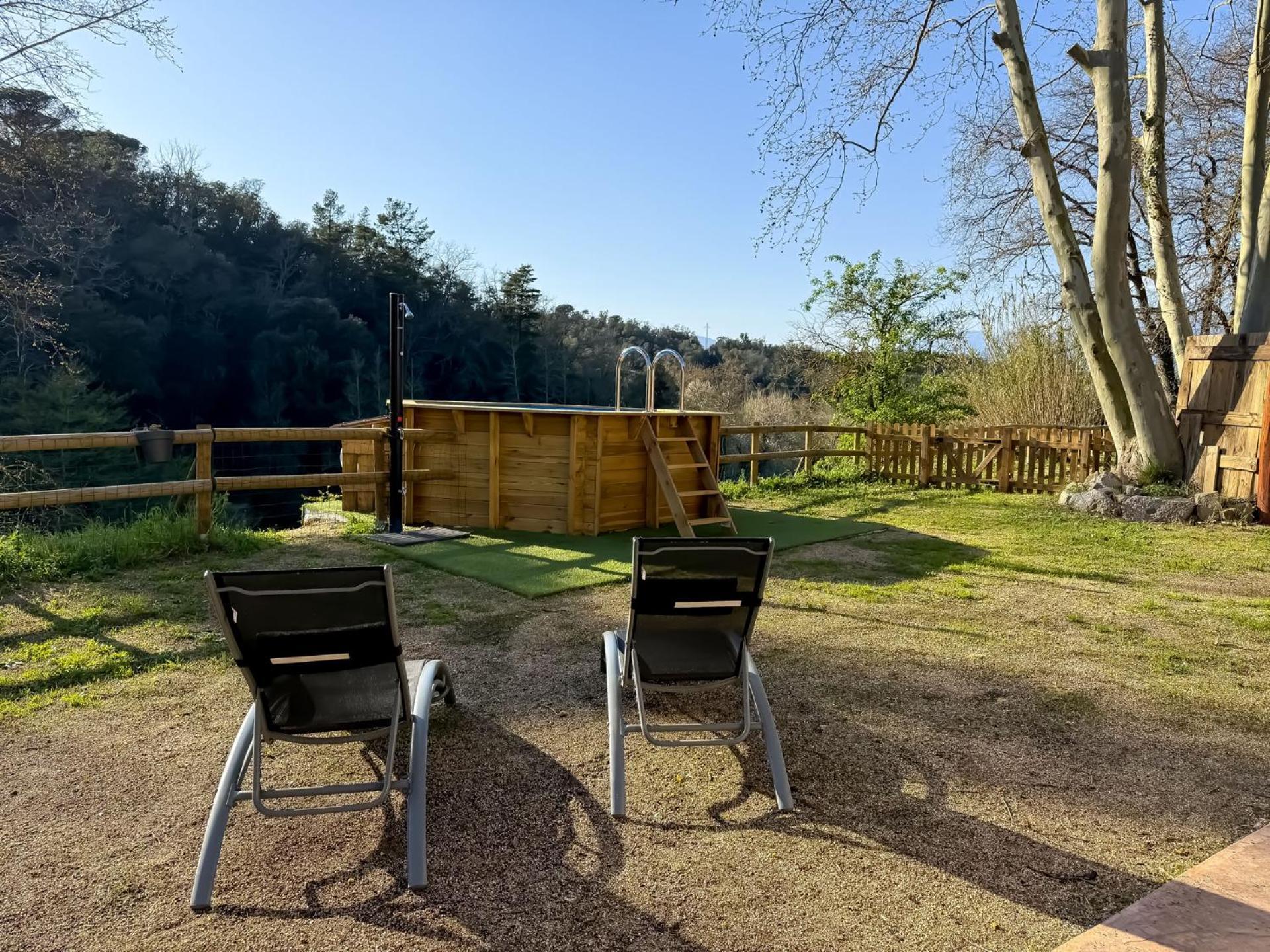 Casa Rural Can Ricos - El Mirador Del Montseny Vallgorguina Luaran gambar