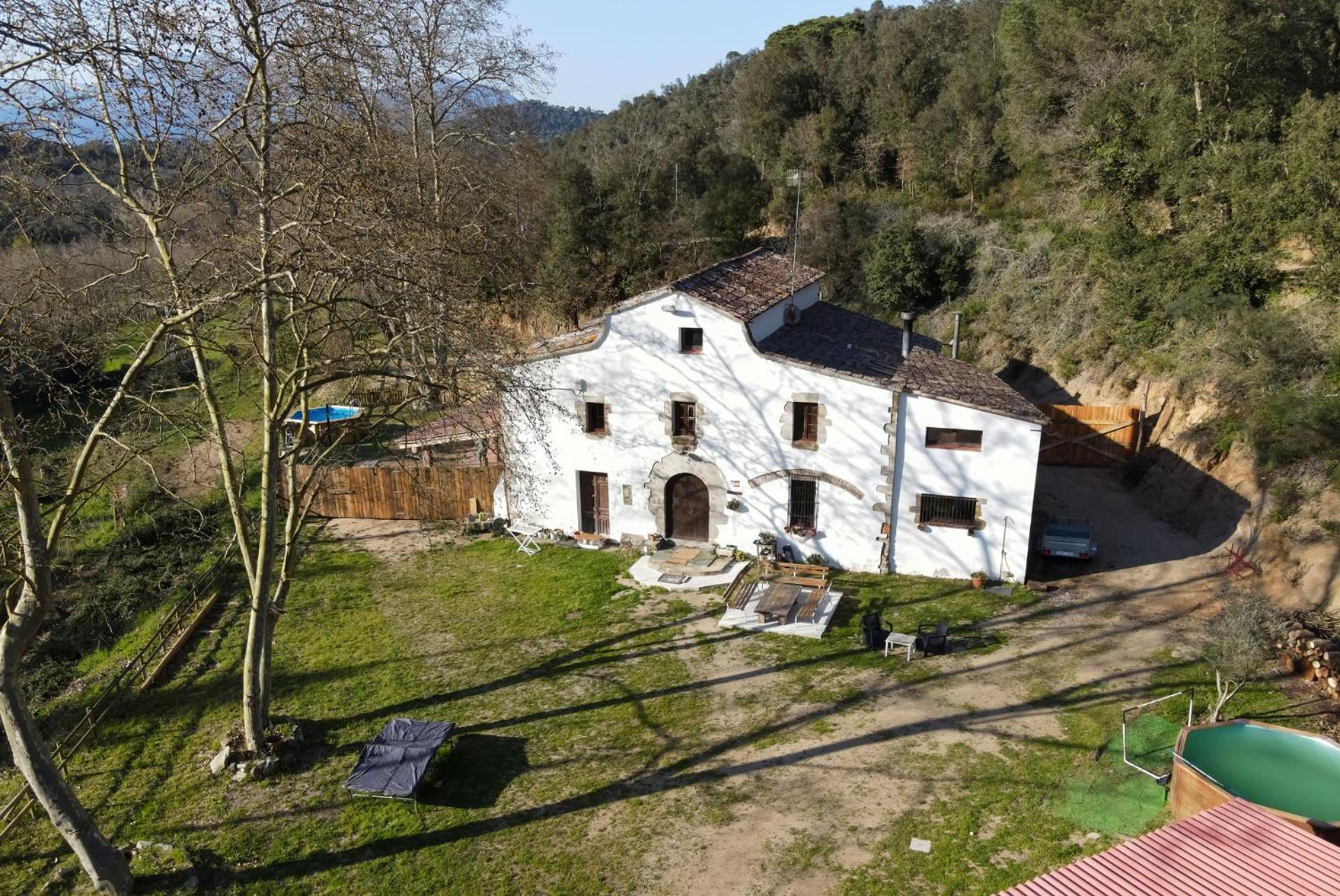 Casa Rural Can Ricos - El Mirador Del Montseny Vallgorguina Luaran gambar